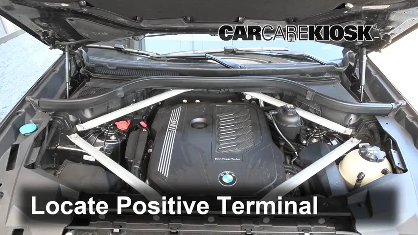 2019 BMW X5 xDrive40i 3.0L 6 Cyl. Turbo Battery Jumpstart